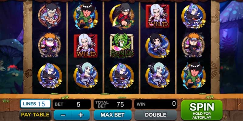 Hướng dẫn chơi game nổ hũ Naruto Slot Go99 từ A - Z